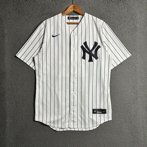 New York Yankees Aaron Judge Nike White Home Limited Player Jersey Size Medium